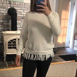 Hardly worn Michael Kors white sweater